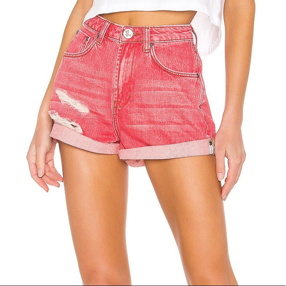 One Teaspoon High Waist Bandits Short